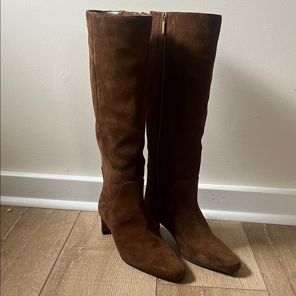 Vince Camino Brown Suede Boots